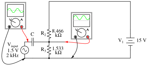 Combined AC and DC circuit