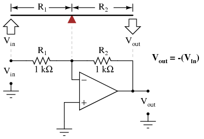 feedback voltage divider is the op-amp