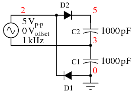 Full-Wave Voltage Doubler