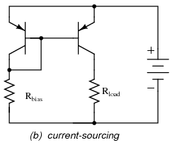 Current Sourcing in Transistors
