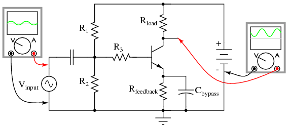 capacitor in parallel with the feedback resistor