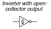 Inverter With Open Collector Output