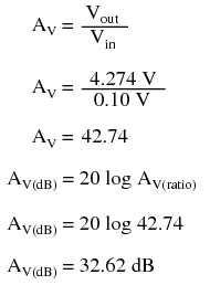 Common-base circuit formula