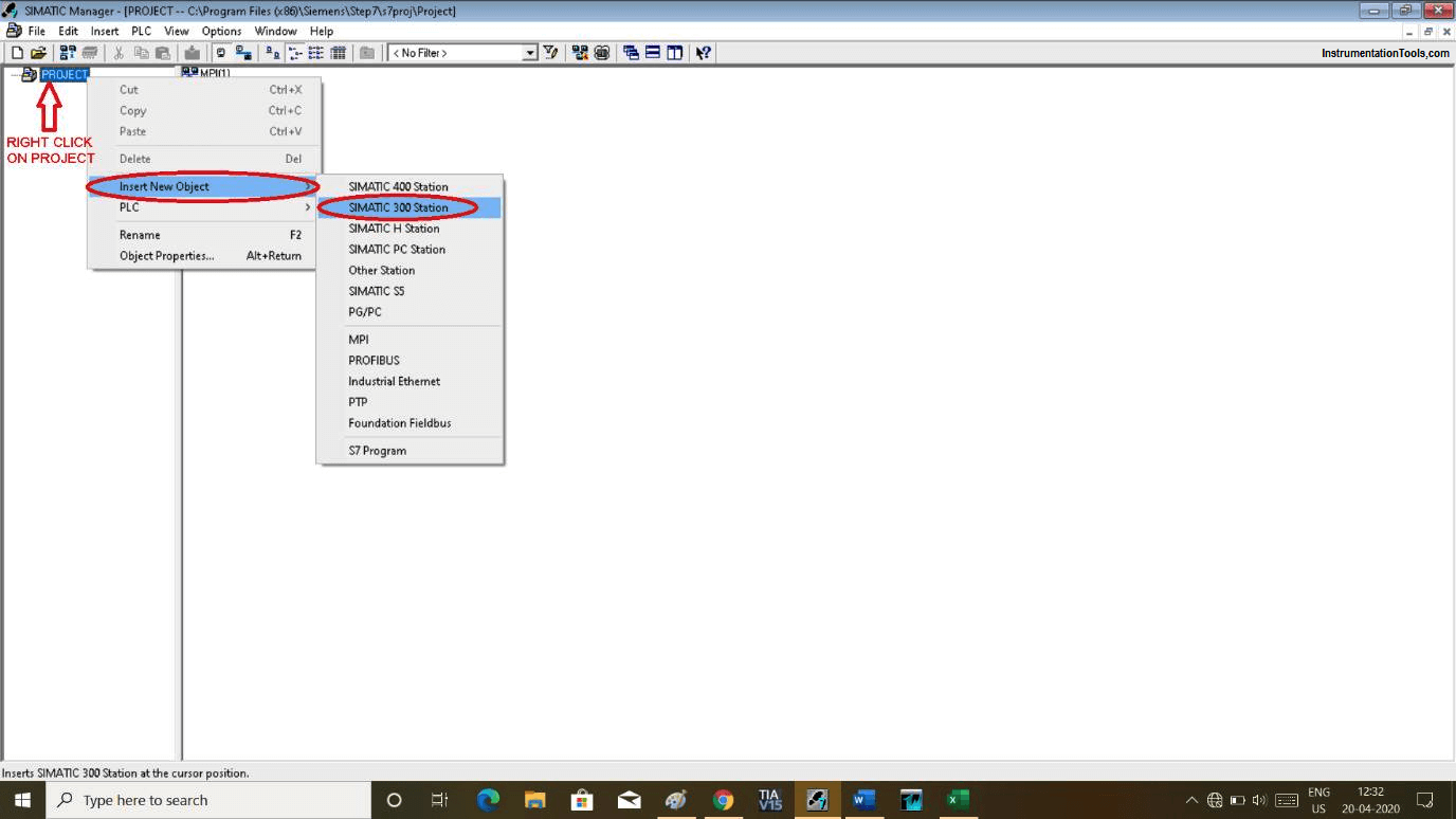 How to Create New Project Using Simatic Manager? - Siemens PLC