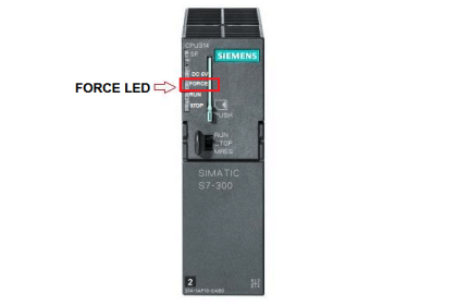 Siemens PLC Force LED