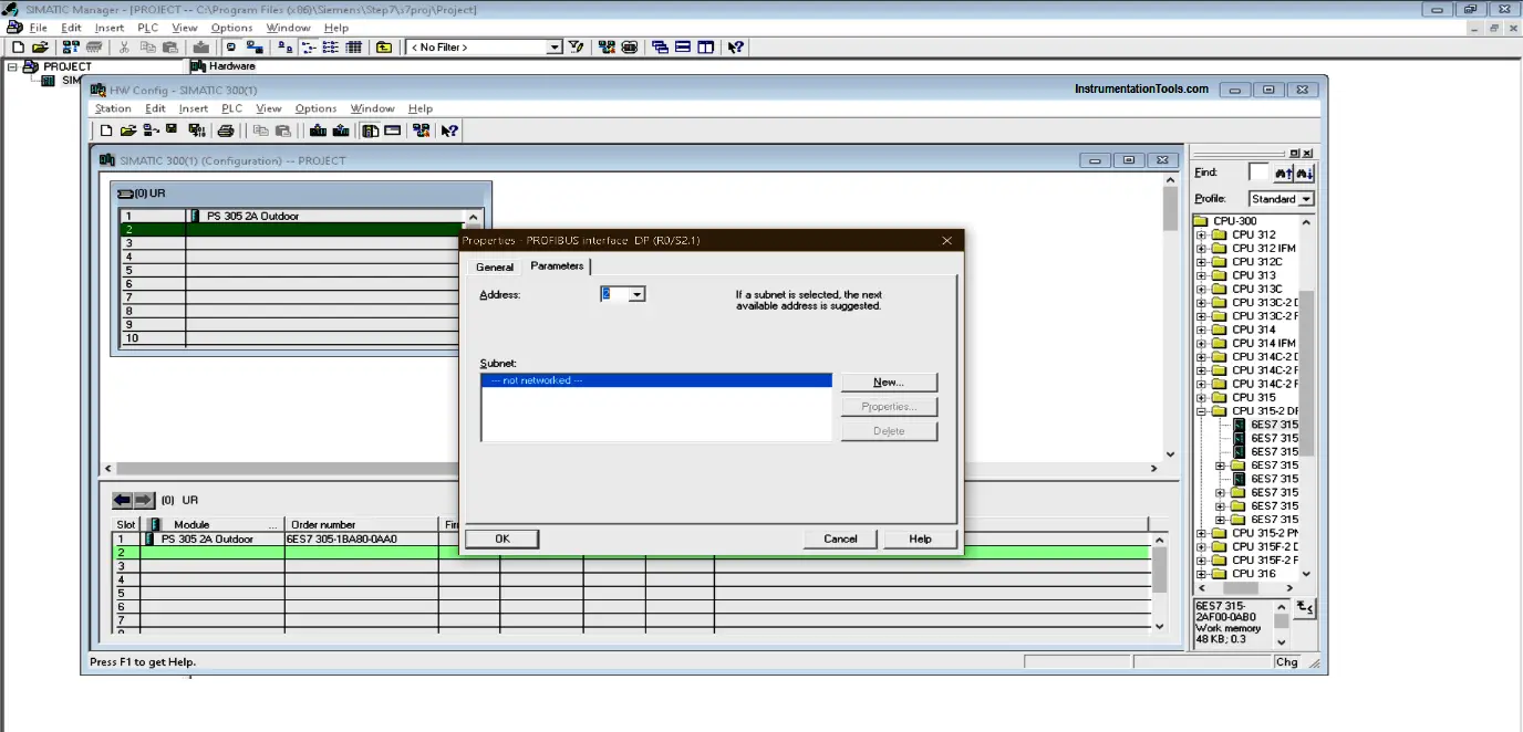 Siemens Profibus Interface DP