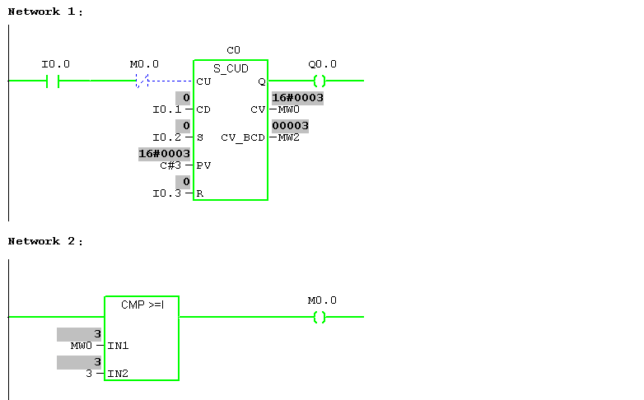 Up Down Counter Instruction in PLC - InstrumentationTools