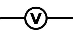 Voltmeter Symbol