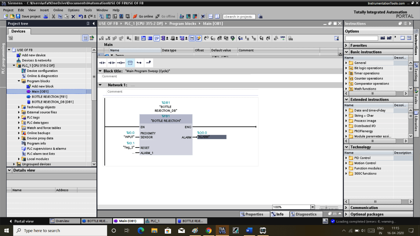 siemens plc db addressing