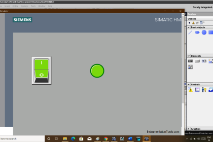 Create an Application in HMI using Tia Portal
