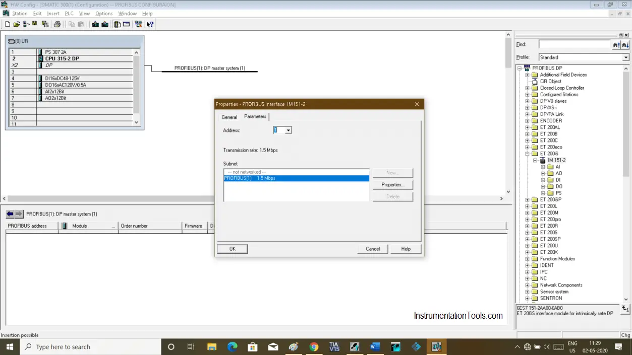 How to Configure Profibus in Siemens PLC