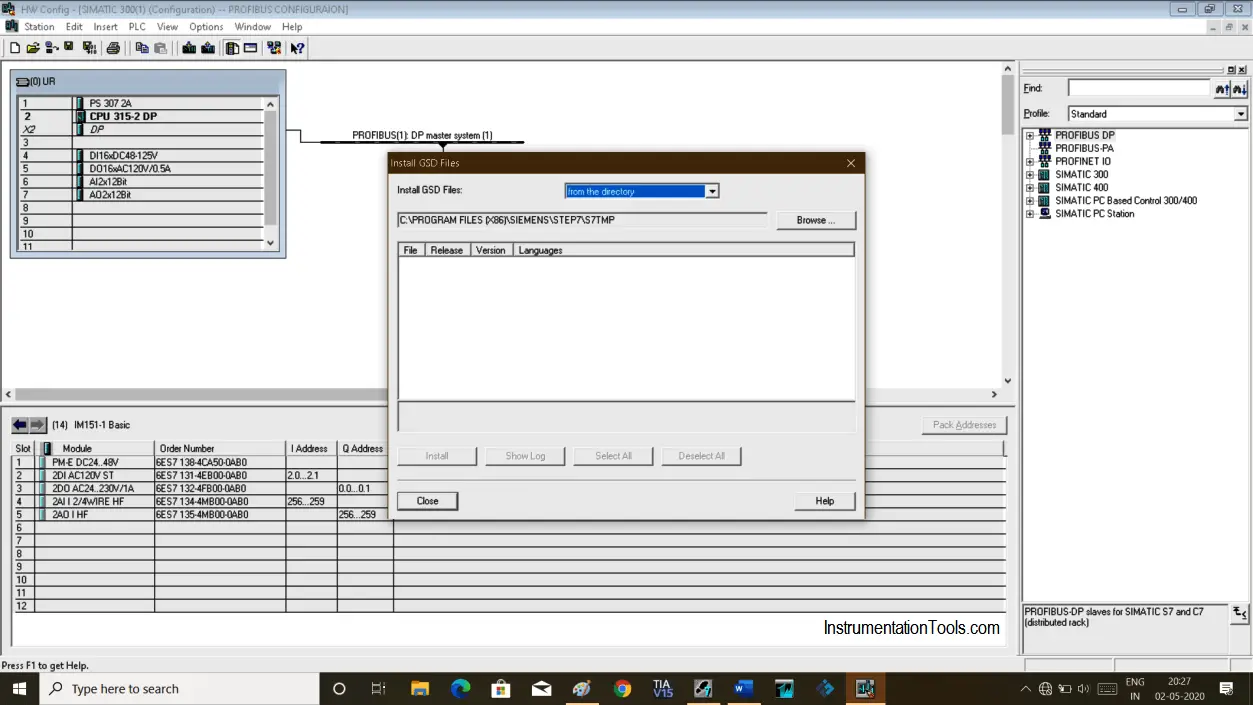 How to Install GSD File in Step 7 Siemens PLC