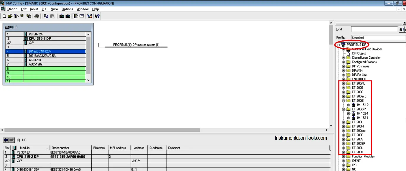 Profibus Interface Module