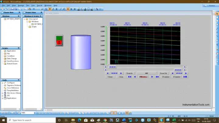 Configuration of InTouch Scada Trends - PLC Programming