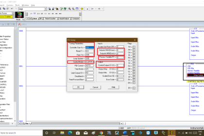 PID Block in RSLogix 500