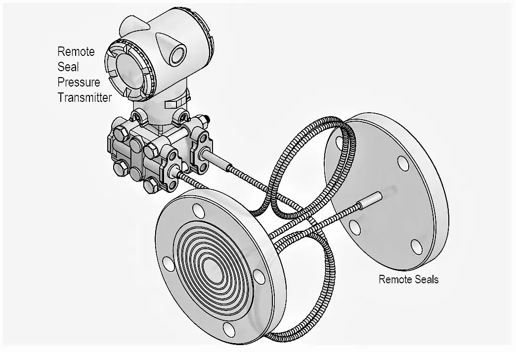 Remote Seal Pressure Transmitter Temperature