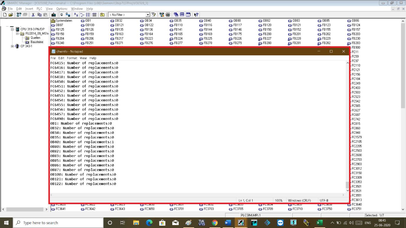 Rewiring STEP 7 Simatic Manager