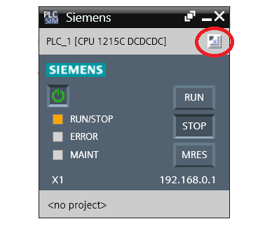 Siemens PLC SIM