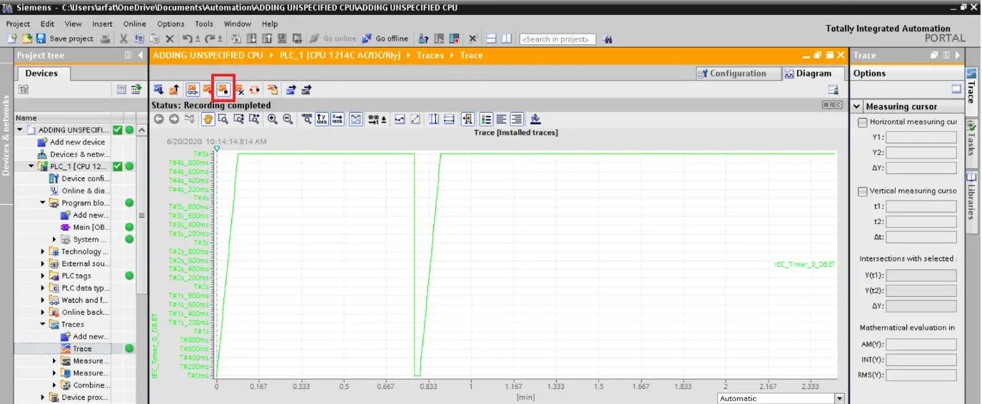 Siemens Trace