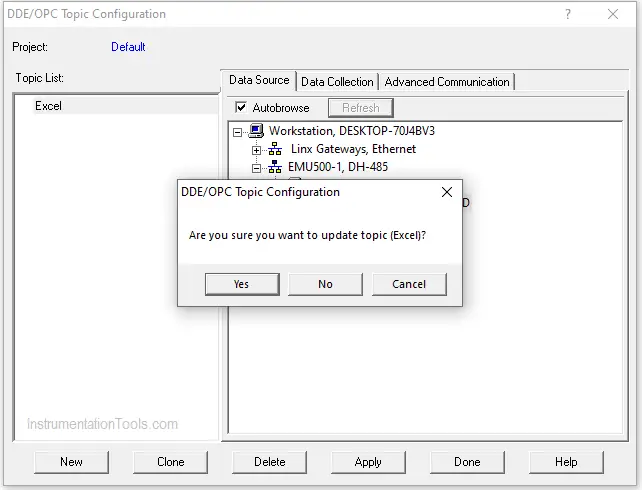 ControlLogix PLC to Excel Read Values