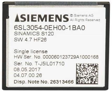 Siemens Compact Flash (CF) Card
