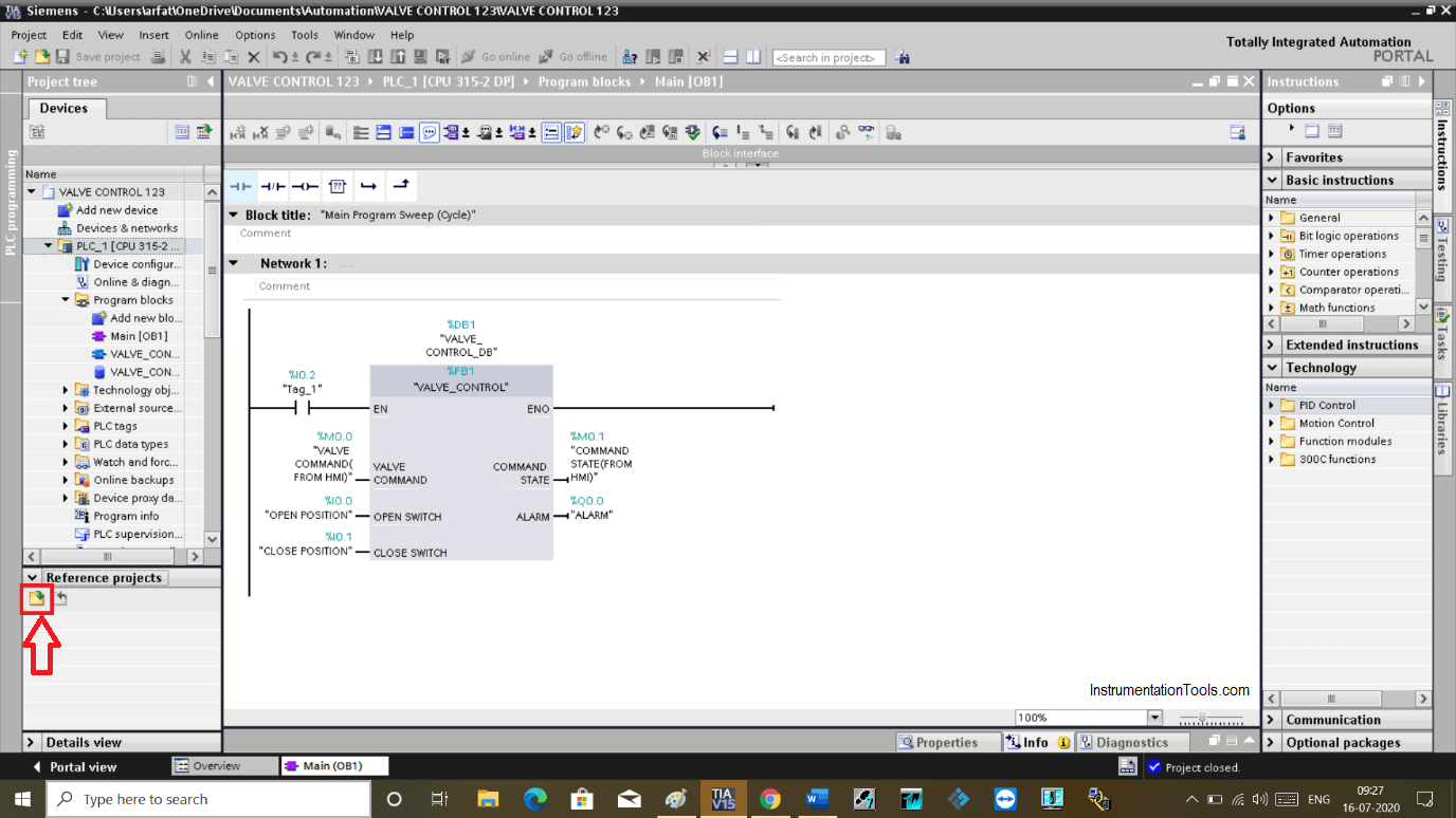 Siemens Simatic Offline Projects Comparison