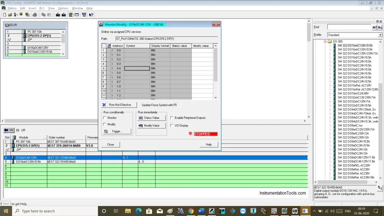 Simatic 300 Station Configuration