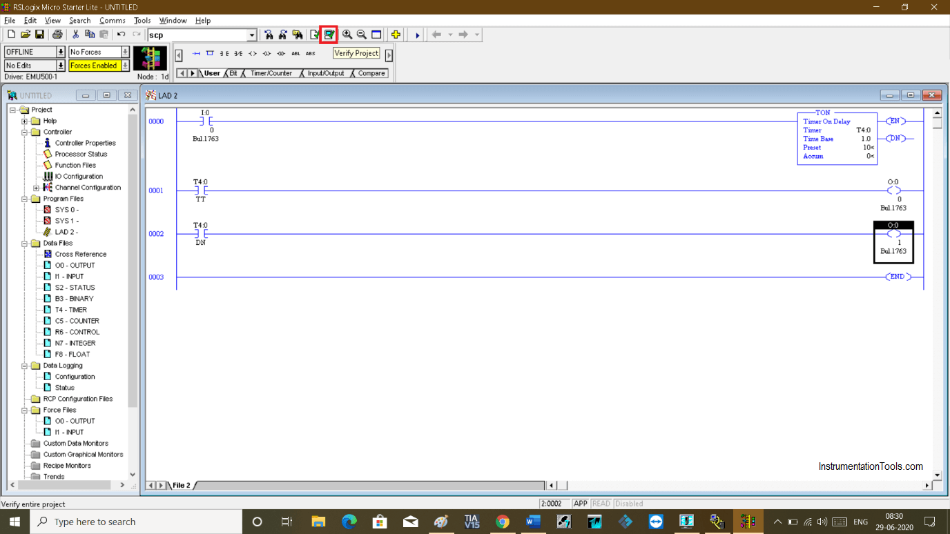 Allen Bradley RsLogix Emulator