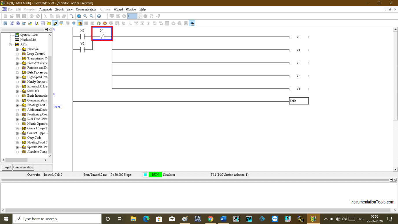 Delta wplsoft Programming