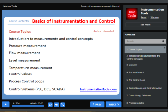 Instrumentation and Control Course