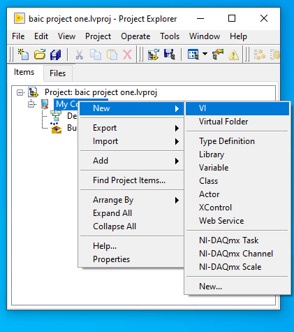 Labview Virtual Instrumentation