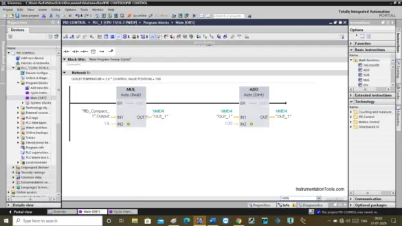 PID with Practical Example - Instrumentation Tools