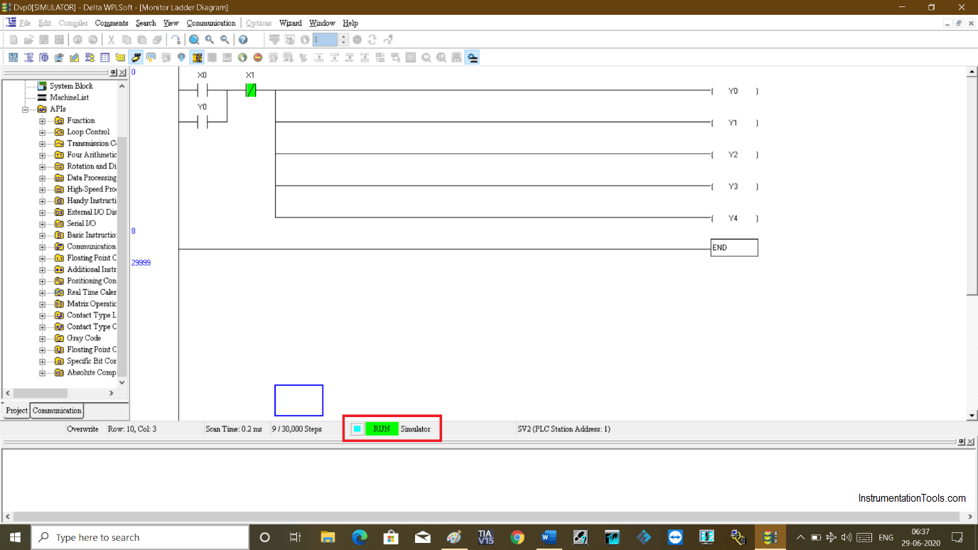 PLC monitoring environment