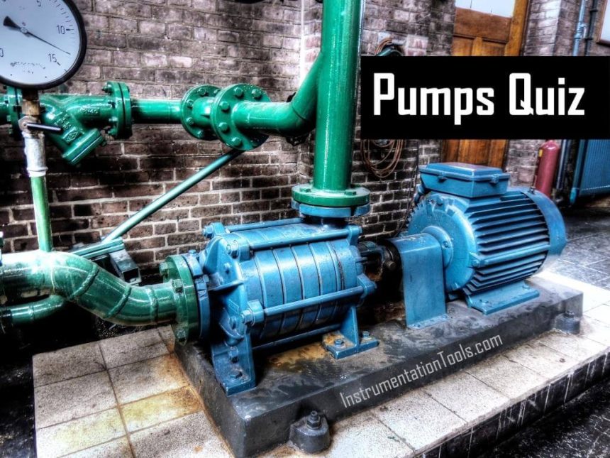 Pumps Quiz