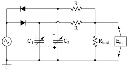 Differential capacitive transducer “Twin-T” measurement circuit