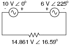Reversing the voltmeter leads