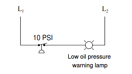 normally-closed pressure switch