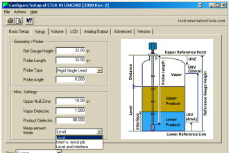 Guided-wave Radar Asset Management Parameters