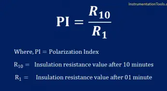 Polarization Index (PI) Test and DA Test