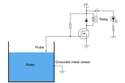 Simple High Level Indicator Circuit