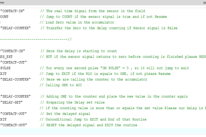 How to Delay a Sensor Signal in PLC?