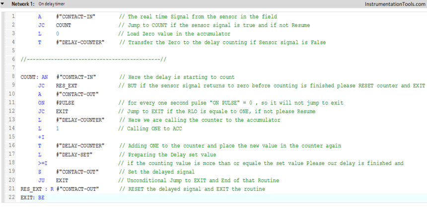 How to Delay a Sensor Signal in PLC?