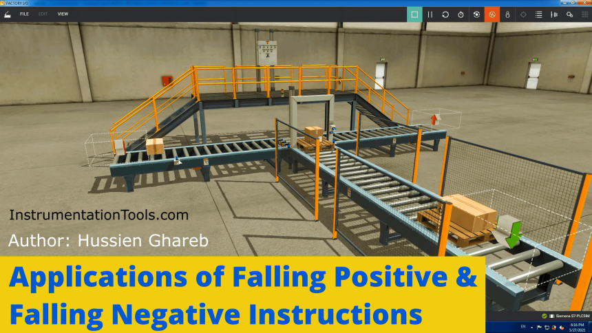 Falling Positive and Falling Negative Instructions in PLC
