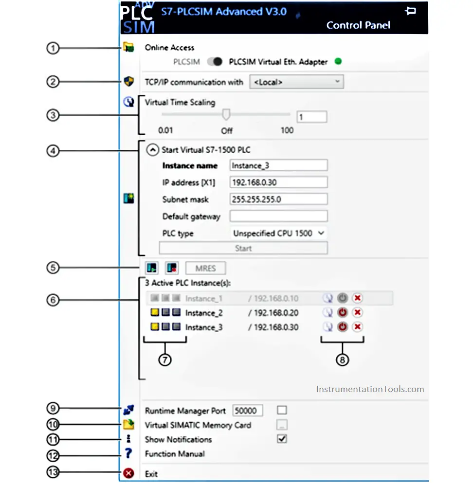 PLCSIM Advanced