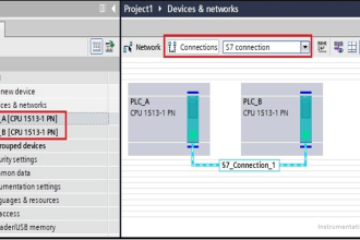 PLC to PLC Communication using S7 Connection