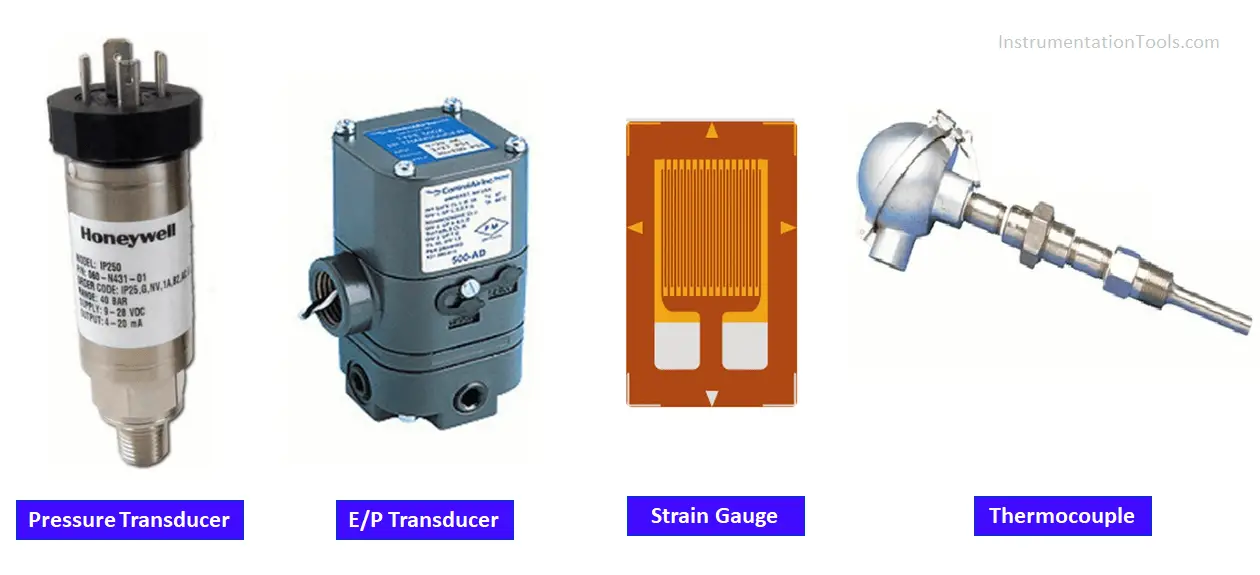 Difference between Transmitter and Transducer