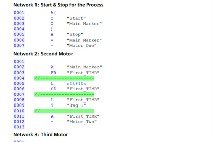 Timer STL Programming