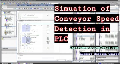 How to Detect Speed of Conveyor in PLC
