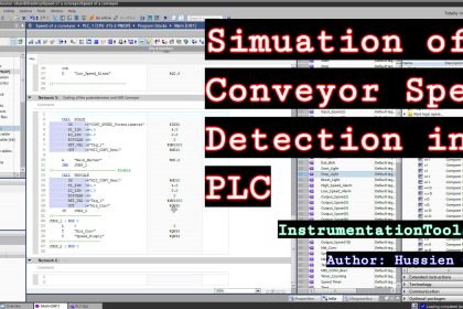 How to Detect Speed of Conveyor in PLC