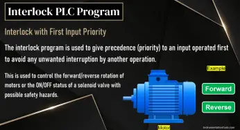 PLC Interlock Logic with First Input Priority